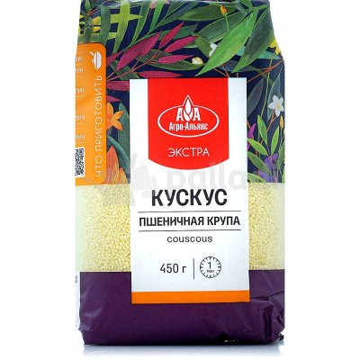 Крупа Агро-Альянс 450г Кускус 