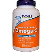 NOW Omega-3 (200 капс)