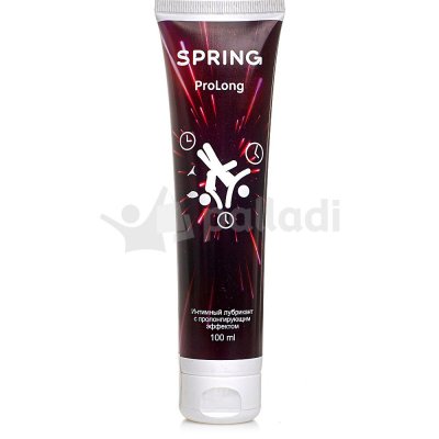 Лубрикант интимный Spring Prolong 100мл продлевающий