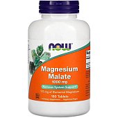 NOW Magnesium Malate (180 таб)