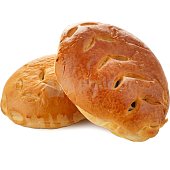 Пирожки печеный с грибами и луком 200г