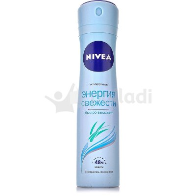 Антиперспирант жен NIVEA спрей Энергия свежести 150мл