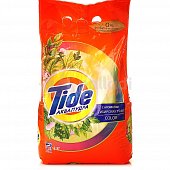 Стиральный порошок TIDE Аквапудра Color с ароматом сибирских трав 3кг