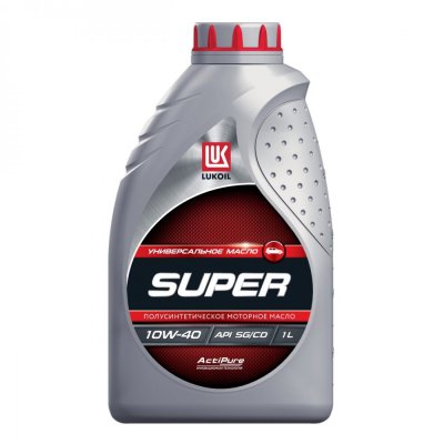 Масло моторное 10W40 SG/CD LUKOIL SUPER 1л п/синтетическое
          Артикул: 19191