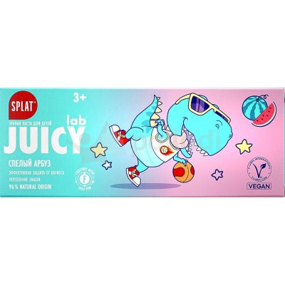 Зубная паста SPLAT JUICY Lab 55мл спелый арбуз