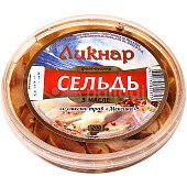 Сельдь Ликнар 200г филе в масле Мексика
