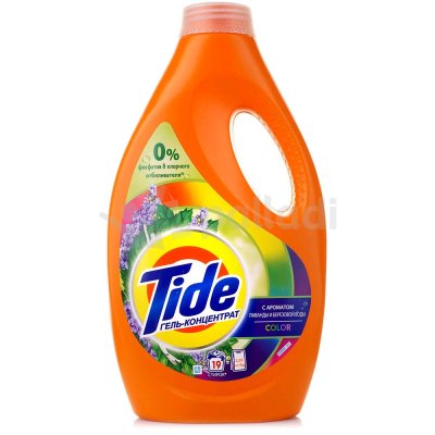 Гель для стирки TIDE Color 1,235л с ароматом лаванды