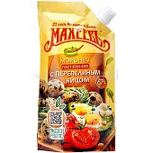 Майонез Махеевъ 200мл дой/пак с перепелинным яйцом