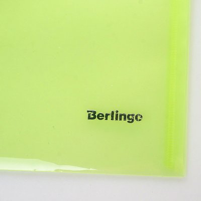Папка-конверт А4 на кнопке Berlingo Starlight AKk_04107 зеленый