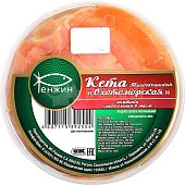 Кета Охотоморская филе-ломтики в масле 180г ИП Ренжин