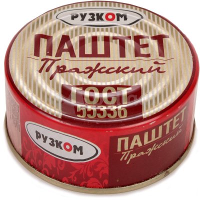 Паштет Рузком 117г Пражский ж/б 