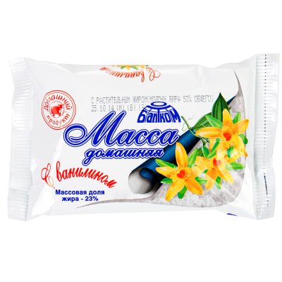 Творожная масса Балтком 150г с ванилином 