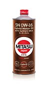 Масло моторное 0W16 SN MITASU GOLD HYBRID 1л синтетическое
          Артикул: MJ-106/1