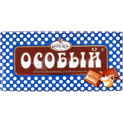 Шоколад Особый 90г молочный