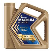 Масло моторное 5W30 SL/CF Rosneft Magnum Ultratec 4л синтетическое (завод РНПК)
          Артикул: 40815342