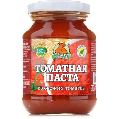 Томатная паста Медведь Любимый 280г 