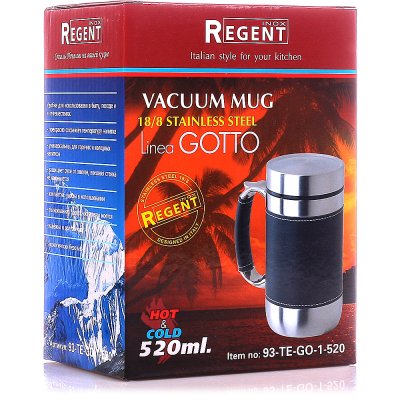Кружка-термос в коже 0,52л арт. GOTTO арт. 93-TE-GO-1-520