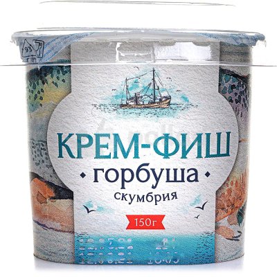 Паста Крем-фиш 150г горбуша-скумбрия