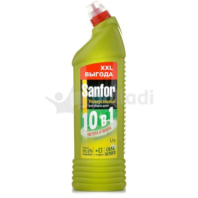 Средство универсальное Sanfor 1,5л лимонная свежесть