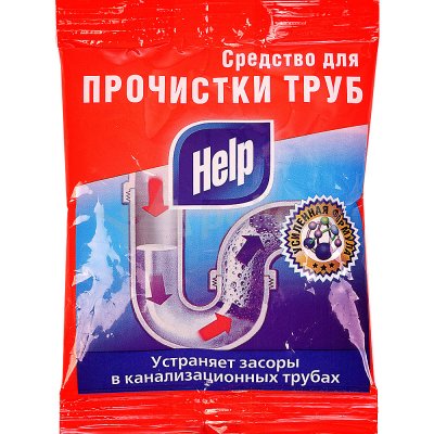 Средство для прочистки труб Help 90г