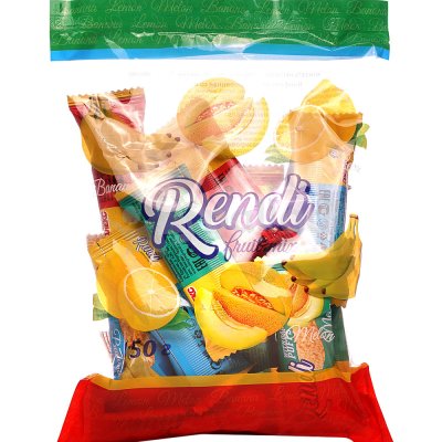 Конфеты Ренди 150г вкус банана,дыни,лимона
