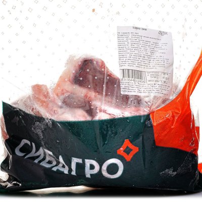 Позвонки свиные 1,3кг Сибагро
