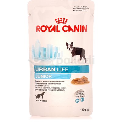 Royal Canin Urban Life Junior Корм для щенков в соусе 150г