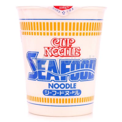 Лапша Cup noodle 75г с морепродуктами на соевом бульоне
