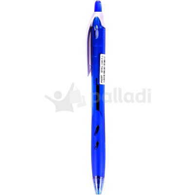 Ручка шариковая автоматическая синяя с резиновой манжетой 0,7мм Pilot Rexgrip BPRG-10R-F-L