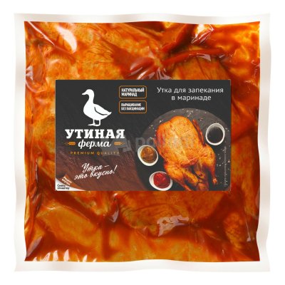 Утиная Ферма Утка тушка в маринаде 2,7кг