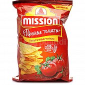 Чипсы кукурузные MISSION 150г пряные томаты