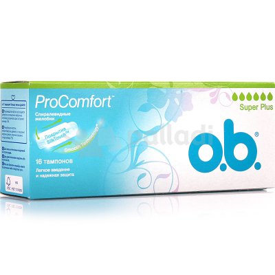 Тампоны O.B ProComfort Super Plus 16