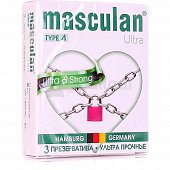 Презервативы Masculan Ultra4 Strong Ультра прочные (3шт)