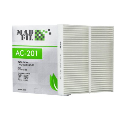 Фильтр салонный AC-201 MADFIL (27891-BM400)
          Артикул: AC-201