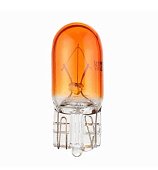 Лампа дополнительного освещения Koito 12V 5W - без цоколя T10 (оранжевый) WY5W (ECE)
          Артикул: 1579A