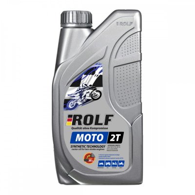 Масло моторное ROLF MOTO 2T API TC JASO FB/FC/FD  1л полусинтетическое
          Артикул: 322663