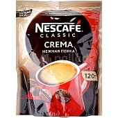 Кофе Нескафе Классик 120г CREMA растворимый м/у 