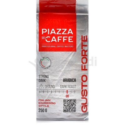 Кофе PIAZZA del CAFFE Gusto Classico 250г молотый