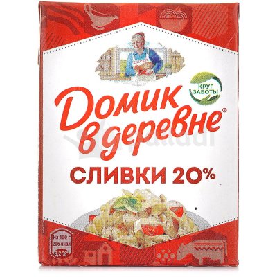 Сливки Домик в деревне 20% 200мл 