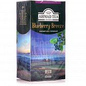 Чай Ахмад 25пак зеленый с голубикой