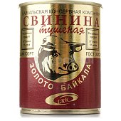 Свинина тушеная БКК Золото Байкала ГОСТ 338гр