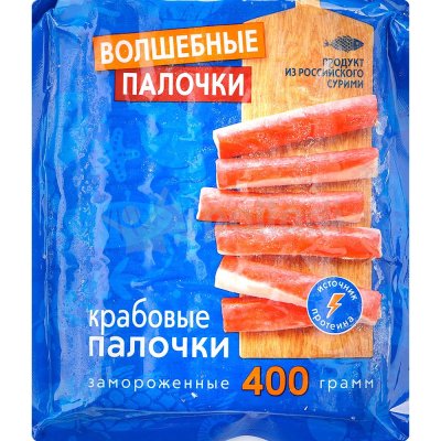 Крабовые палочки волшебные с/м 400г Магик Стик