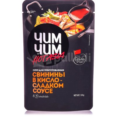 Соус Чим Чим 150г для свинины в кисло-сладком соусе