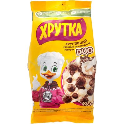 Сухой завтрак Хрутка 230г Duo 