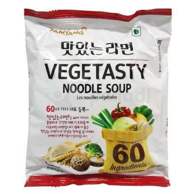 Лапша быстрого приготовления Vegetasty с овощами Samyang 115г