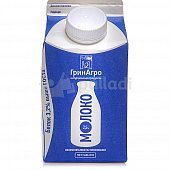 Молоко ГринАгро 2,5% 500мл