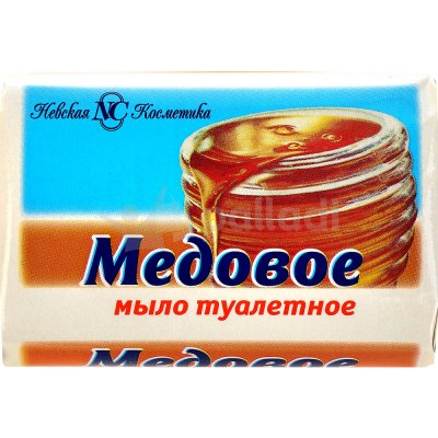 Мыло туалетное Медовое 90гр