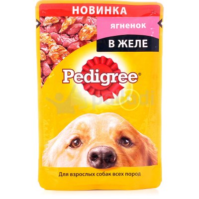 Корм для собак Pedigree 85г ягненок в желе