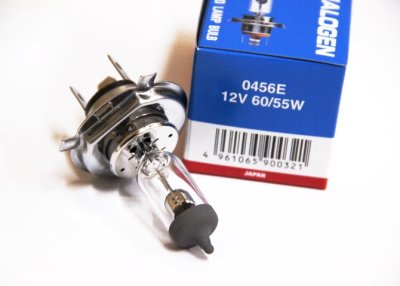 Лампа головного света Koito H4 12V 60/55W (Евро стандарт) KILB-06721
          Артикул: 0456E/T