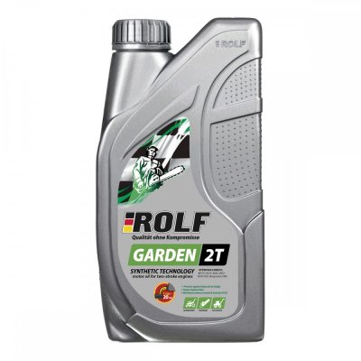 Масло моторное ROLF GARDEN 2T API TC JASO FB/FC/FD 1л полусинтетическое
          Артикул: 322665